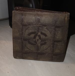 Auth. Chanel unisex wallet